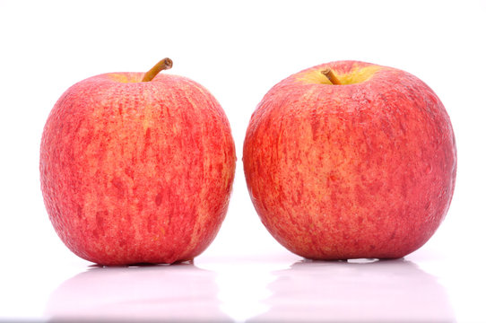 apple on white background