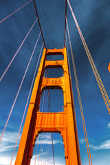 Golden Gate Bridge in San Fracisco City