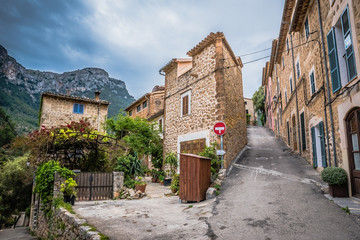 Deia - old village in the mountain of Mallorca, Spain - Europe