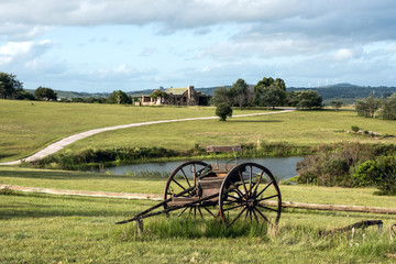 Sunny day in the countryside of Uruguay