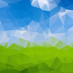 abstract background low poly textured triangle shapes in random pattern design ,vector design illustration