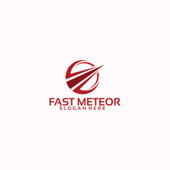 Fast Meteor Business logo template designs