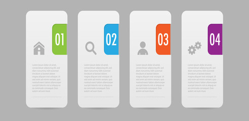 Infographic Option Web Template