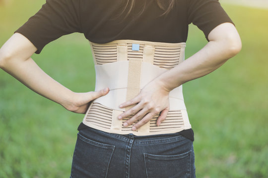 Back support for muscle back