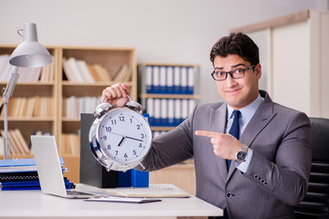 Businessman failing to meet the deadlines