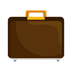 portfolio briefcase isolated icon