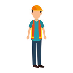 construction worker avatar character
