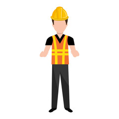 construction worker avatar character