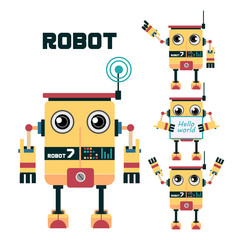 Robot character design