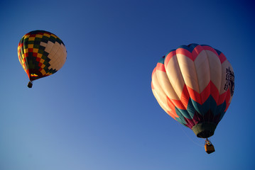 Hot AIr Balloons in the Sky