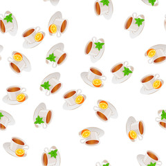 illustration of tea cup