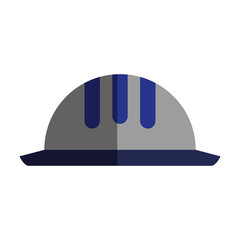 construction helmet isolated icon