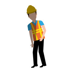 construction worker avatar character
