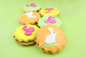 lovely easter cookies
