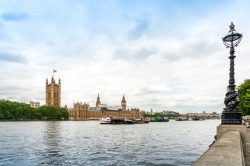 Fototapeta premium Traditional view of Big Ben in London, United Kingdom
