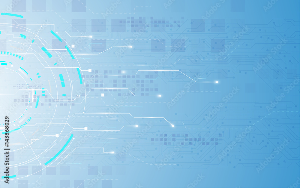 Poster digital cloud networking loading data traffic background
