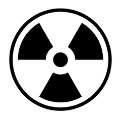 Nuclear Icon Vector.