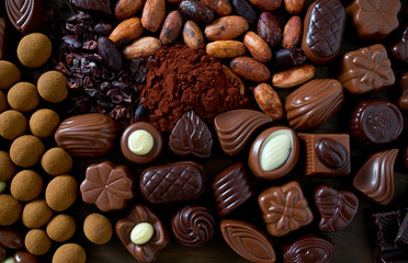 chocolate still life