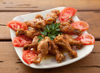 手羽元の甘辛煮
