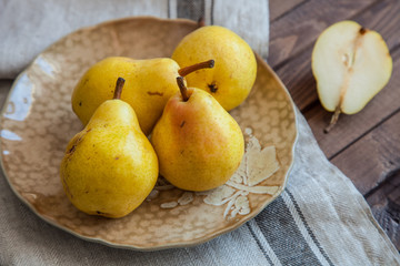 Ripe pears