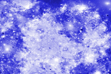 Abstract swirly blue texture. Fantasy fractal art. 3D rendering.