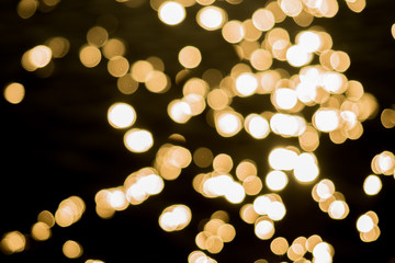 defocus bokeh light background