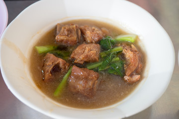 steamed pork ribs