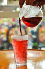 ハイビスカスティー.