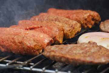 Barbecue close-up