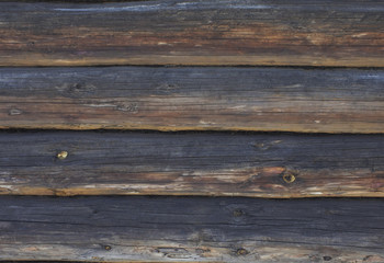 Fototapeta premium Part of the log house.