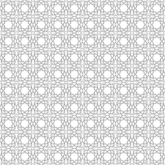 Seamless light pattern for your designs and backgrounds. Modern geometric ornament