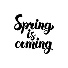 Spring is Coming Calligraphy