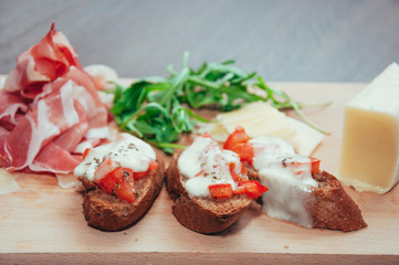 Bruschetta Italian Style
