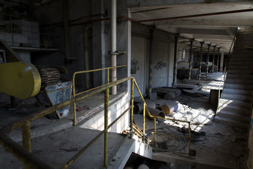 Fabbrica abbandonata.