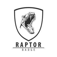 Logo with predator