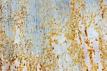 Peeling rusty metal texture
