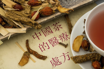Tee für traditionelle chinesische Medizin