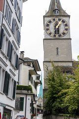 Fototapeta na wymiar Schweiz, Zürich, Münsterplatz