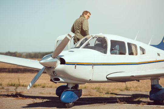 Pilot And Small Business Plane