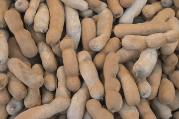 Sweet Tamarind for Sale in Tamarind Market Fruit Thailand