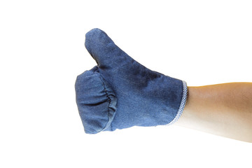 hand and oven gloves