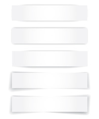 Fototapeta premium Set of banners for design vector