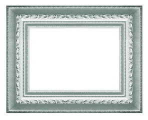 Vintage picture Frame isolated on white