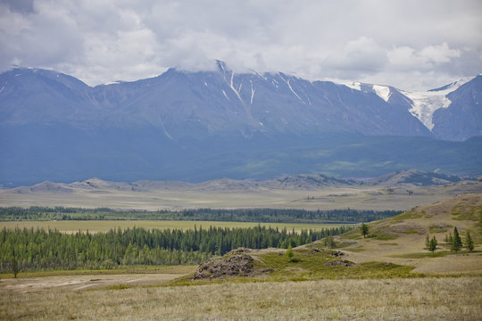 Altai republic nature mountain landscape