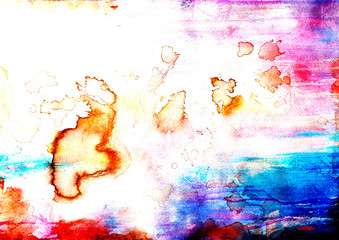 Grunge vintage background on paper. Color abstract background.