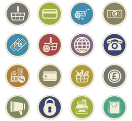 e-commerce icon set