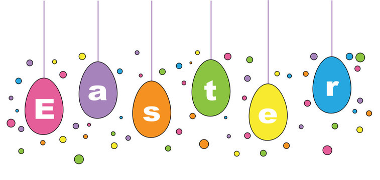 Easter Eggs clip art preview