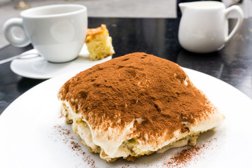 Classical Dessert homemade Tiramisu Cake