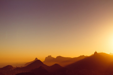A Silhouette view to Corcovado