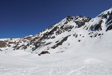 Mountains in the spring